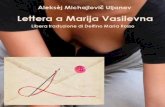 Lettera a Marija Vasilevna