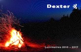 Dexter outdoor luminaires 2016 - 2017