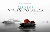 2016 Voyage Calendar