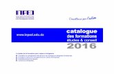 Catalogue INPED 2016