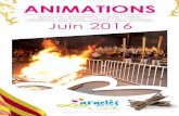 Guide animation argeles juin 2016