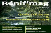 Rénif'mag n°22 - Qualité de vie & maladie rénale chronique