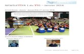 TTG Newsletter 1 - Jan 2016