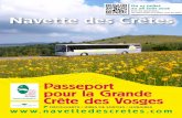 Passeport pour le Grande Crête des Vosges - Navette des Crêtes 2016