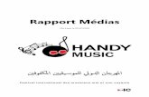 Handy Music - Rapport Médias 2015