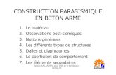 CONSTRUCTION PARASISMIQUE EN BETON ARME - Le Plan ...