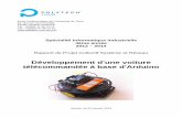 Développement d'une voiture télécommandée à base d'Arduino