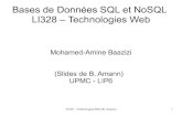 Bases de Données SQL et NoSQL LI328 – Technologies Web