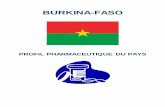 burkina faso profil pharmaceutique du pays