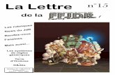 La Lettre de la FFJDR (nouvelle formule)