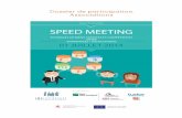 Dossier de participation pour associations au Speed Meeting