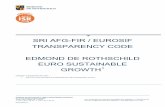SRI AFG-FIR / EUROSIF TRANSPARENCY CODE EDMOND DE ...