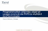 Programmation orientée objet et usage avancé de PHP5 & MySQL5