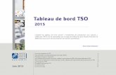 Tableau de bord TSO 2015