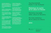 Taschenstatistik Kultur in der Schweiz Statistique de poche de la ...