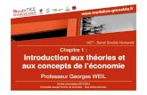Introduction aux théories et aux concepts de l'économie
