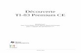 Cahier de découverte TI-83 Premium CE