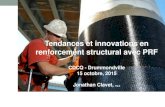 Tendances et innovations en renforcement structural avec PRF