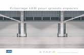 Brochure Éclairage LED pour grands espaces