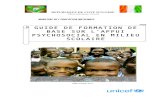 guide de formation de base sur l'appui psychosocial en milieu scolaire