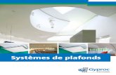 Systèmes de plafonds - Gyproc