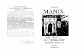 Bernard Manin - Principes du gouvernement représentatif