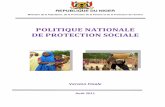 POLITIQUE NATIONALE DE PROTECTION SOCIALE