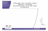 Etude trafic réalisée par le CETE Ile-de-France