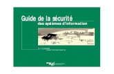 Guide de la sécurité des systèmes d'information