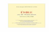 Emile ou de l'Education