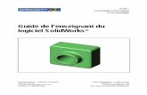 Guide de l'enseignant du logiciel SolidWorks®