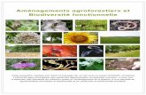 Aménagements agroforestiers et Biodiversité fonctionnelle