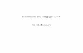 PDF Exercices en langage C++ C. Delannoy