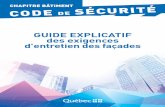 Guide explicatif des exigences d'entretien des façades - Chapitre ...