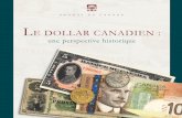 Le dollar canadien : une perspective historique