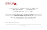 IMPOSES ET PROGRAMMES CONCOURS D'ENTREE 2016-2017