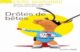 Programme Ciclic Animation - Drôles de bêtes PDF, 1005 Ko