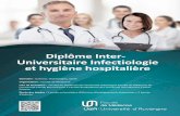 Diplôme Inter- Universitaire Infectiologie et hygiène hospitalière