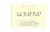 “La religion du Capital” – cette