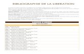 BIBLIOGRAPHIE DE LA LIBERATION