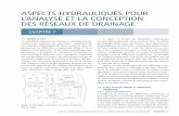 aspects hydrauliques pour l'analyse et la conception des réseaux de ...