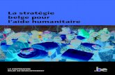La stratégie belge pour l'aide humanitaire (PDF, 6.1 MB)