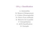 CH 3 : Classification