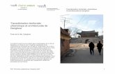'Caractérisation territoriale, urbanistique et architecturale de Ganghwa'