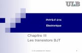 Chapitre III Les transistors BJT