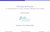 Principes de Finance