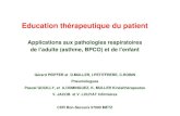 Education thérapeutique du patient: Applications aux pathologies ...