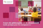 Cours de philosophie et de citoyenneté - Guide pratique pour les ...