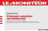 publication du parcours « Carnet-métier architecte