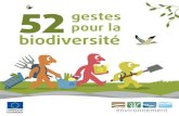 52 gestes pour la biodiversité